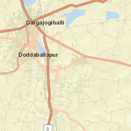 Dod Ballapur Street Map
