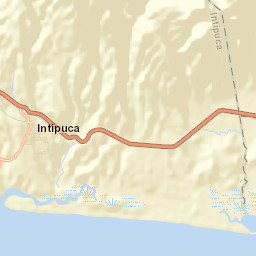 Intipucá Street Map