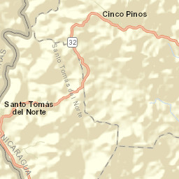 Cinco Pinos Street Map