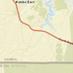 Kombo East District Street Map