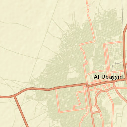 El Obeid Street Map