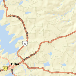 Belur Street Map