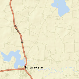 Turuvekere Street Map