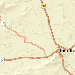 Thiruthani Street Map