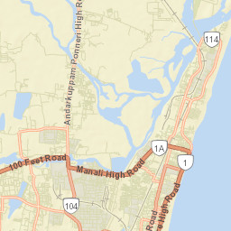 Chinnasekkadu Street Map