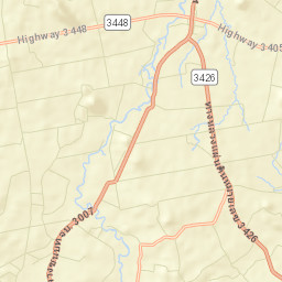 Amphoe Soi Dao Street Map
