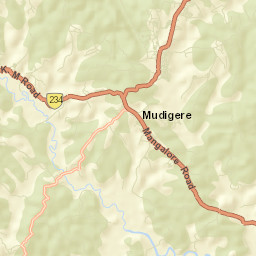 Mudgere Street Map