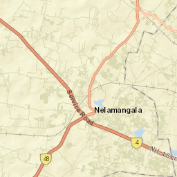 Nelamangala Street Map