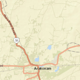 Arakkonam Street Map