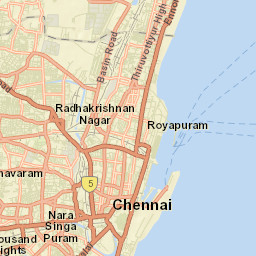 Chennai Street Map