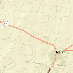 Malur Street Map