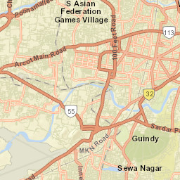Manappakkam Street Map