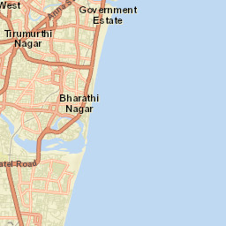 Gandhi Nagar Street Map