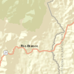 Río Blanco Street Map