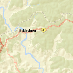 Sakleshpur Street Map