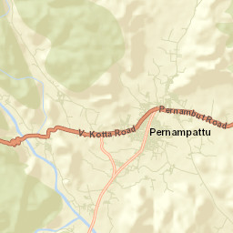 Peranampattu Street Map