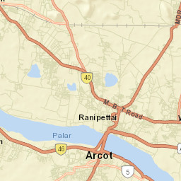 Ranipet Street Map