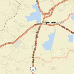 Sriperumbudur Street Map