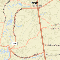 Tha Yang Street Map