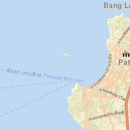 Bang Lamung District Street Map