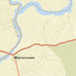 Marsassoum Street Map