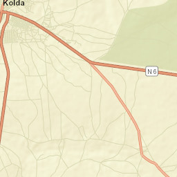 Kolda Street Map
