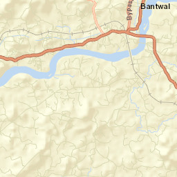 Bantval Street Map
