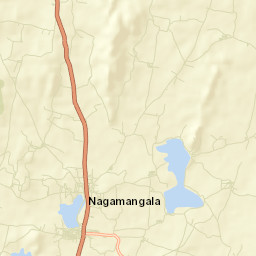 Nagamangala Street Map