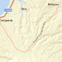 Santa Cruz Street Map