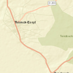 Tionk Essil Street Map
