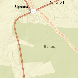 Bignona Street Map