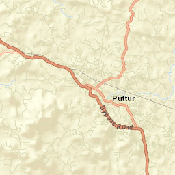 Puttur Street Map
