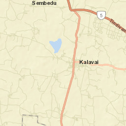 Kalavai Street Map
