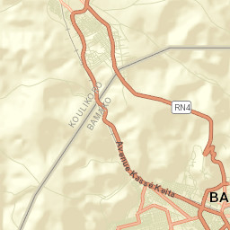 Bamako Street Map