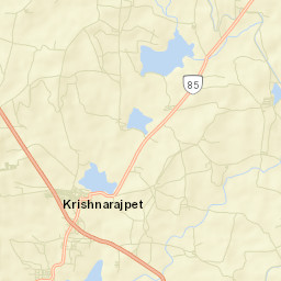 Krishnarajpet Street Map