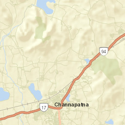 Channapatna Street Map