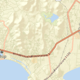 Sattahip Street Map