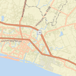 Rayong Street Map