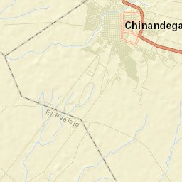 Chinandega Street Map