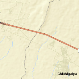 Chichigalpa Street Map