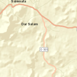 Département de Salémata Street Map