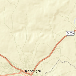 Kédougou Street Map