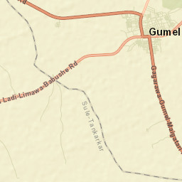 Gumel Street Map