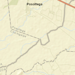 Posoltega Street Map