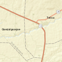 Quezalguaque Street Map