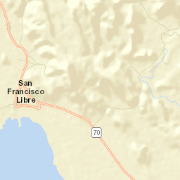 Valle San Francisco Street Map