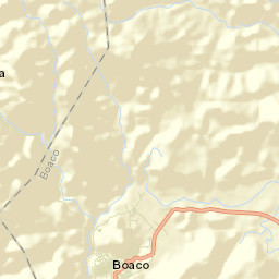 Boaco Street Map