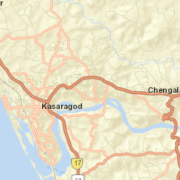Kasaragod Street Map
