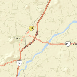 Polur Street Map