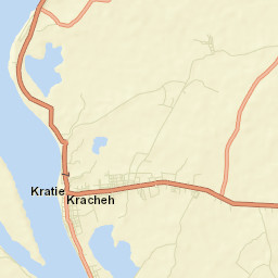 Kratié Street Map
